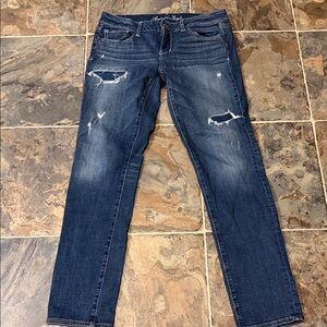 American Eagle Outfitters Dark Blue Denim